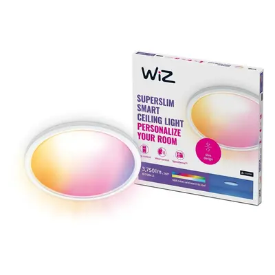 WiZ SuperSlim stropní LED svítidlo 32W 3750lm 2700-6500K RGB IP20 54cm, bílé