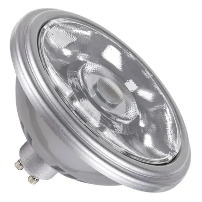 SLV BIG WHITE QPAR111 GU10 LED světelný zdroj stříbrný 12,5 W 3000 K CRI 90 10° 1005278