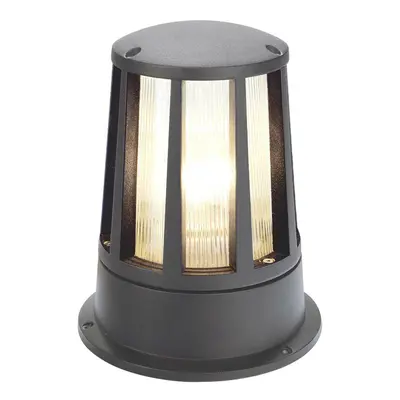 SLV BIG WHITE CONE, venkovní stojací lampa, A60, IP54, antracit, max. 100 W 230435