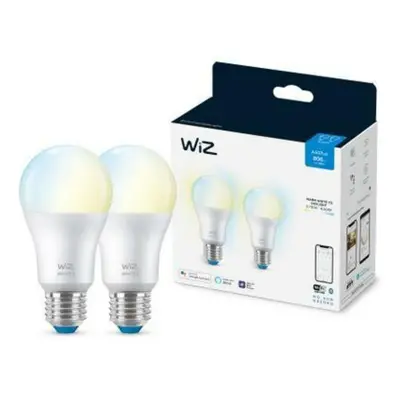 WiZ SET 2x LED žárovka E27 A60 8W (60W) 806lm 2700-6500K IP20, stmívatelná