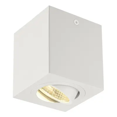 SLV BIG WHITE TRILEDO SQUARRE CL, stropní svítidlo, LED, 3000K, hranaté, bílé, 38°, 8,2 W, vč. o