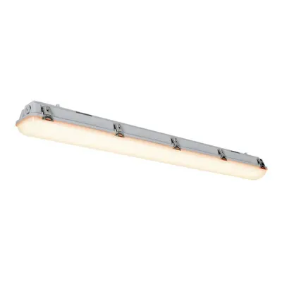 SLV BIG WHITE IMPERVA 120 CW LED, vnitřní nástěnné a stropní nástavbové svítidlo, IP66, šedá, 30