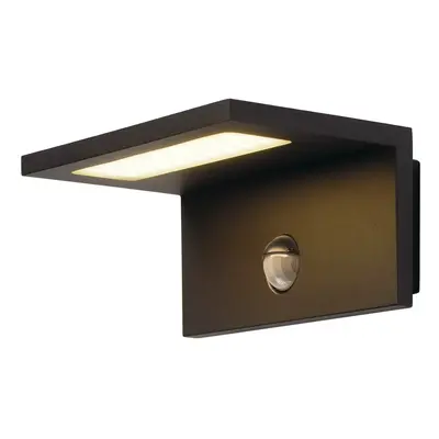 SLV BIG WHITE LED SENSOR WL LED venkovní nástěnné nástavbové svítidlo, IP44, antracit, 3000K 100