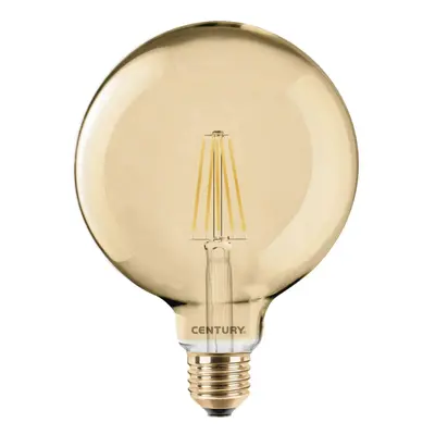 CENTURY LED FILAMENT GLOBE 125mm EPOCA 8W E27 2200K 630Lm 360d 125x174mm IP20 CEN INVG125-082722