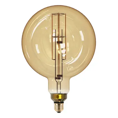 CENTURY LED TWIST FILAMENT GLOBE 200mm EPOCA DECO VINTAGE 8W E27 2200K 806Lm 360d DIMM 200x305mm