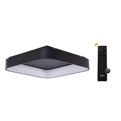 Azzardo Solvent S top stropní LED svítidlo AZ4002 SMART 32W 2680lm 3000K-6000K BK černé 45cm+ovl