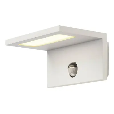 SLV BIG WHITE LED SENSOR WL LED venkovní nástěnné nástavbové svítidlo, IP44, bílá, 3000K 1001970