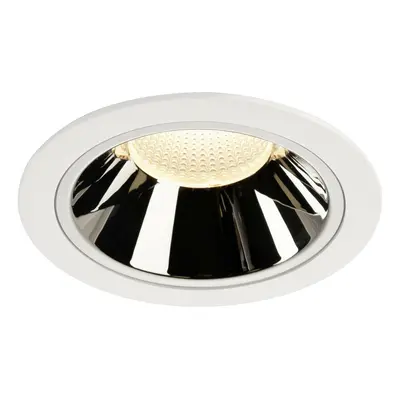 SLV BIG WHITE NUMINOS DL XL vnitřní LED zápustné stropní svítidlo bílá/chrom 3000 K 55° 1004029