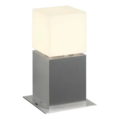 SLV BIG WHITE SQUARE POLE 30, venkovní stojací lampa, TC-TSE, IP44 , hranatá, nerezová ocel 304,