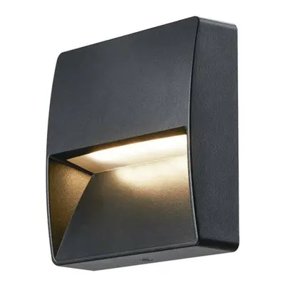 SLV BIG WHITE DOWNUNDER OUT square WL, Outdoor, nástěnné vestavné LED svítidlo, antracitové, 300