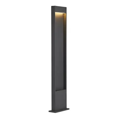 SLV BIG WHITE FLATT POLE 100 Outdoor stojací LED svítidlo, 3000K, IP65, antracitové 1002958