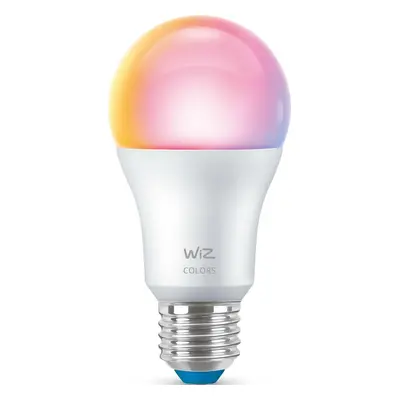 WiZ LED žárovka E27 A60 8W 806lm 2200-6500K RGB IP20, stmívatelná