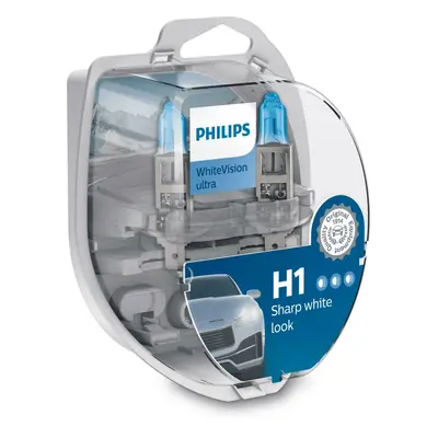 Philips H1/W5W 12V 55W P14,5s WhiteVision Ultra 2ks 12258WVUSM