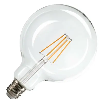 SLV BIG WHITE G125 E27 LED světelný zdroj transparentní 7,5 W 2700 K CRI 90 320° 1005310