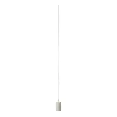 SLV BIG WHITE FITU, závěsné svítidlo, A60, kulaté, bílé, kabel 5m s otevřeným koncem, max. 60 W 