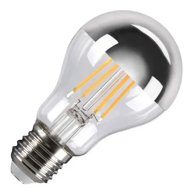 SLV BIG WHITE A60 E27 Mirrorhead LED světelný zdroj chromový 7,5 W 2700 K CRI 90 180° 1005305