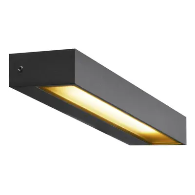 SLV BIG WHITE PEMA WL LED venkovní nástěnné nástavbové svítidlo, IP54, antracit, 3000K 1002069