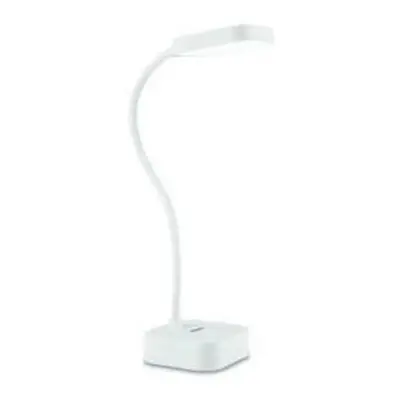 Philips Rock stolní LED lampa 1x5W 90lm 5000K IP20 USB, stmívatelná, bílá