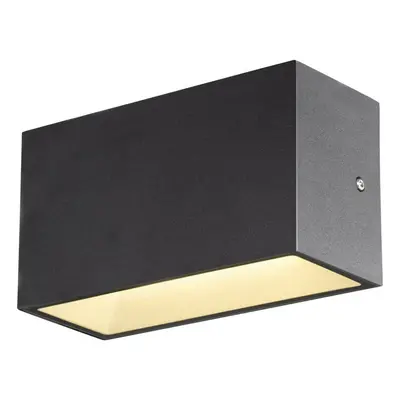 SLV BIG WHITE SITRA M WL UP/DOWN venkovní LED nástěnné přisazené svítidlo antracit CCT switch 30