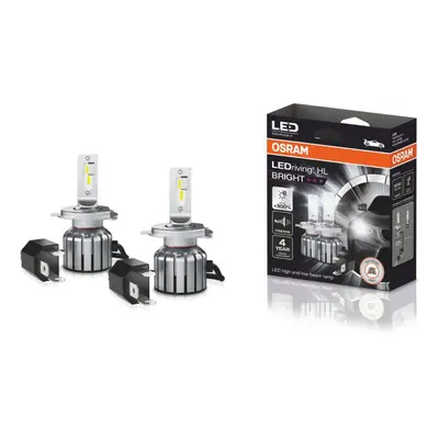 OSRAM LEDriving HL BRIGHT H4/H19 12V 15/15W P43t/PU43t-3 6000K White 2ks 64193DWBRT-2HFB