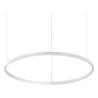 LED Závěsné svítidlo Ideal Lux Oracle Slim D70 Bianco 229485 35W 2100lm IP20 70,5cm bílé