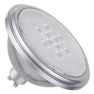 SLV BIG WHITE QPAR111 GU10 LED světelný zdroj stříbrný 7 W 3000 K CRI 90 40° 1005295