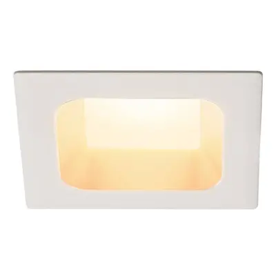 SLV BIG WHITE VERLUX, vestavné svítidlo, LED, 3000K, bílé matné, D/Š/H 8,5/8,5/4,5 cm, 10 W 1126