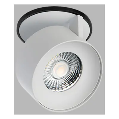 LED2 21507231 KLIP, BW 11W 2700K zápustné černé/bílé