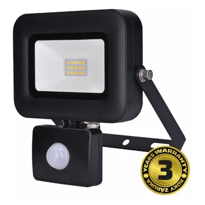 Solight LED reflektor PRO se senzorem, 10W, 920lm, 5000K, IP44 WM-10WS-L