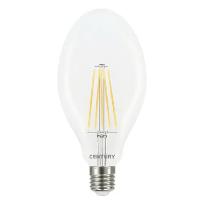 CENTURY LED SAPHIRLED FILAMENT ČIRÁ 14W E27 2700K 2000Lm IP20 360d 90x198mm CEN SAP-142727