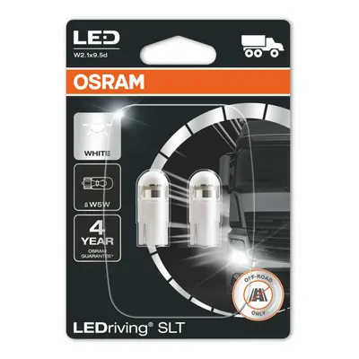 OSRAM LED W5W 24V 0.7W W2.1x9.5d LEDriving SLT White 6000K blistr NO ECE 2ks 2845DWP-02B