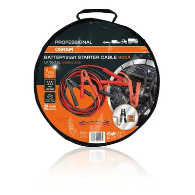 OSRAM BATTERYstart PRO startovací kabely 900A 1Set OS OSC350