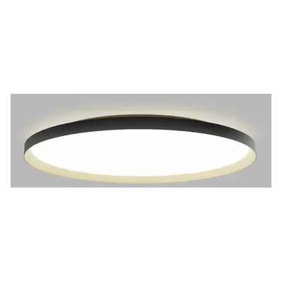 LED2 12750537D Stropní svítidlo MOON 80, BG DALI/PUSH 88W 2CCT 3000K/4000K černá/zlatá RING