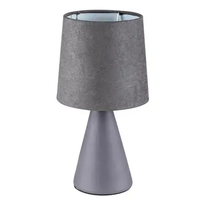 Rabalux stolní lampa Nalani E14 1x MAX 40W šedá 2695