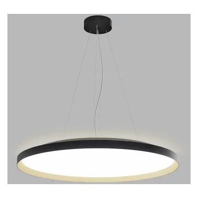 LED2 32750537D Závěsné svítidlo MOON 80 P/N-Z, BG DALI/PUSH DIM 88W 2CCT 3000K/4000K černá/zlatá