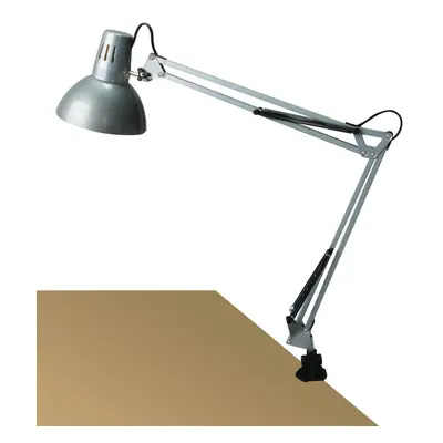 Rabalux stolní lampa Arno E27 1x MAX 60W stříbrná 4216