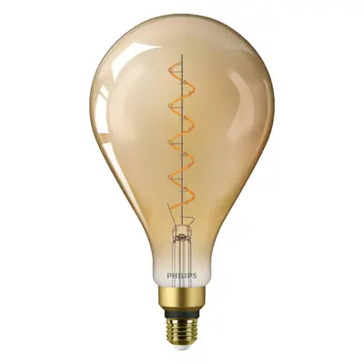 Philips Vintage LED žárovka E27 A160 4,5W 300lm 1800K nestmívatelná, gold