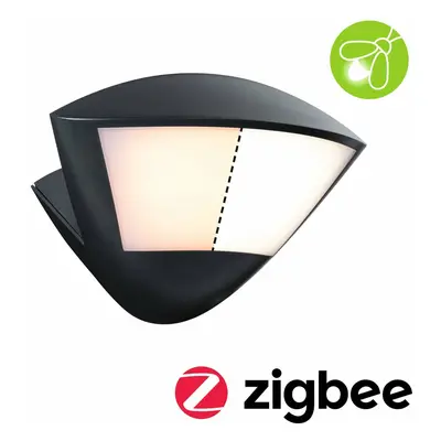 PAULMANN LED venkovní nástěnné svítidlo Smart Home Zigbee 3.0 Skyla pohybové čidlo neláká hmyz I