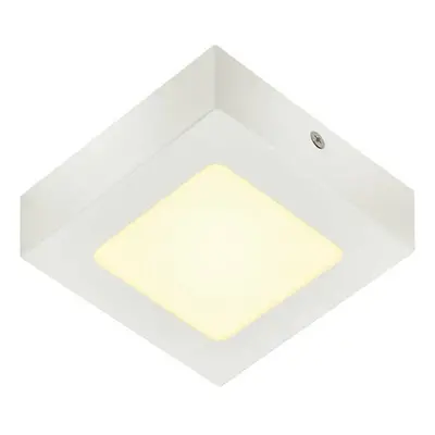 SLV BIG WHITE SENSER 12 Indoor, stropní LED svítidlo hranaté, bílé, 3000K 1003017