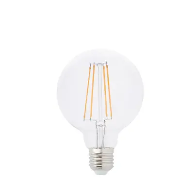 FARO LED žárovka GLOBE filament E27 4W 2700K G95