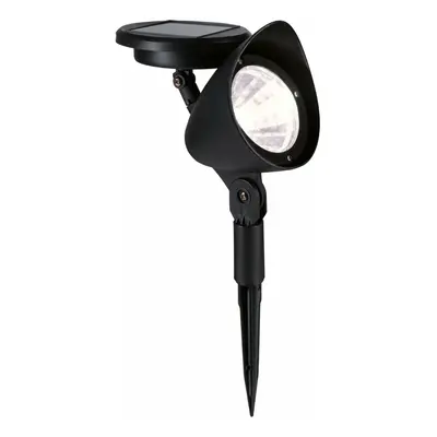 PAULMANN Solární LED spot Solena IP44 3000K 2lm černá