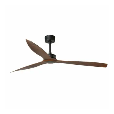 FARO JUST FAN XL, černá/dřevo, stropní ventilátor 178cm