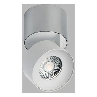 LED2 11508351D KLIP ON, CW DALI/PUSH DIM 11W 3000K stropní chrom/bílá