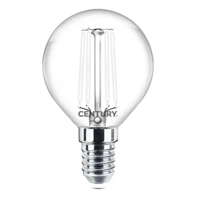 CENTURY LED FILAMENT SPHERE INCANTO WHITE 4,5W E14 2700K 360d