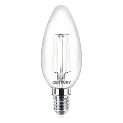 CENTURY LED FILAMENT CANDLE INCANTO WHITE 4,5W E14 2700K 360d