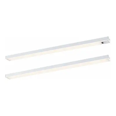 PAULMANN LED podskříňkové svítidlo Inline 2ks sada 2x4W 350x26mm 24V bílá mat čidlo