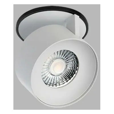 LED2 21507331D KLIP, B DIM 11 3000K ZÁPUSTNÉ ČERNÉ / BÍLÉ