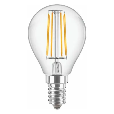 Philips CorePro LEDLuster ND 4.3-40W E14 827 P45 CLEAR GLASS