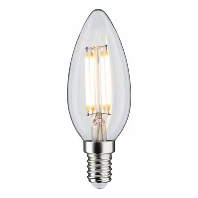 PAULMANN LED svíčka 4,5 W E14 čirá teplá bílá 286.11 P 28611