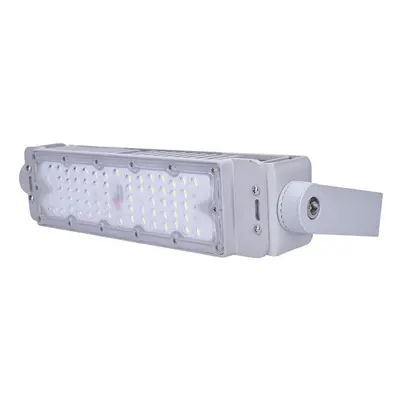 Solight LED venkovní reflektor Pro+2, 50W, 7500lm, 4000K, IP65 šedá WM-50W-PP-1